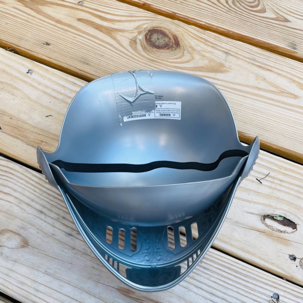 KIDS COSTUME: Mid-Evil Knights Vest & Helmet /Renaissance era - Picture 5 of 10